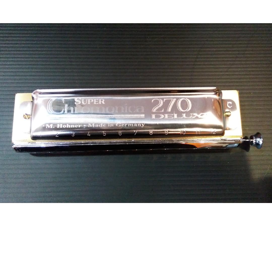 Hohner-Super Chromonica 270 Deluxe 12Holes Deluxe Harmonica(M754001 ...