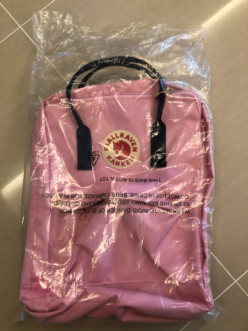 kanken pink royal blue