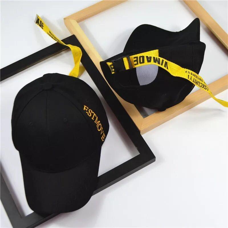 Korean cap store with long strap