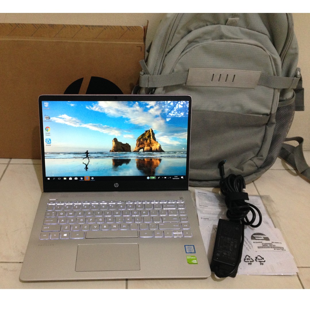 Laptop Rendering HP Pavilion 14bf012TX Core i7 Ram 8GB SSD 128GB Hdd