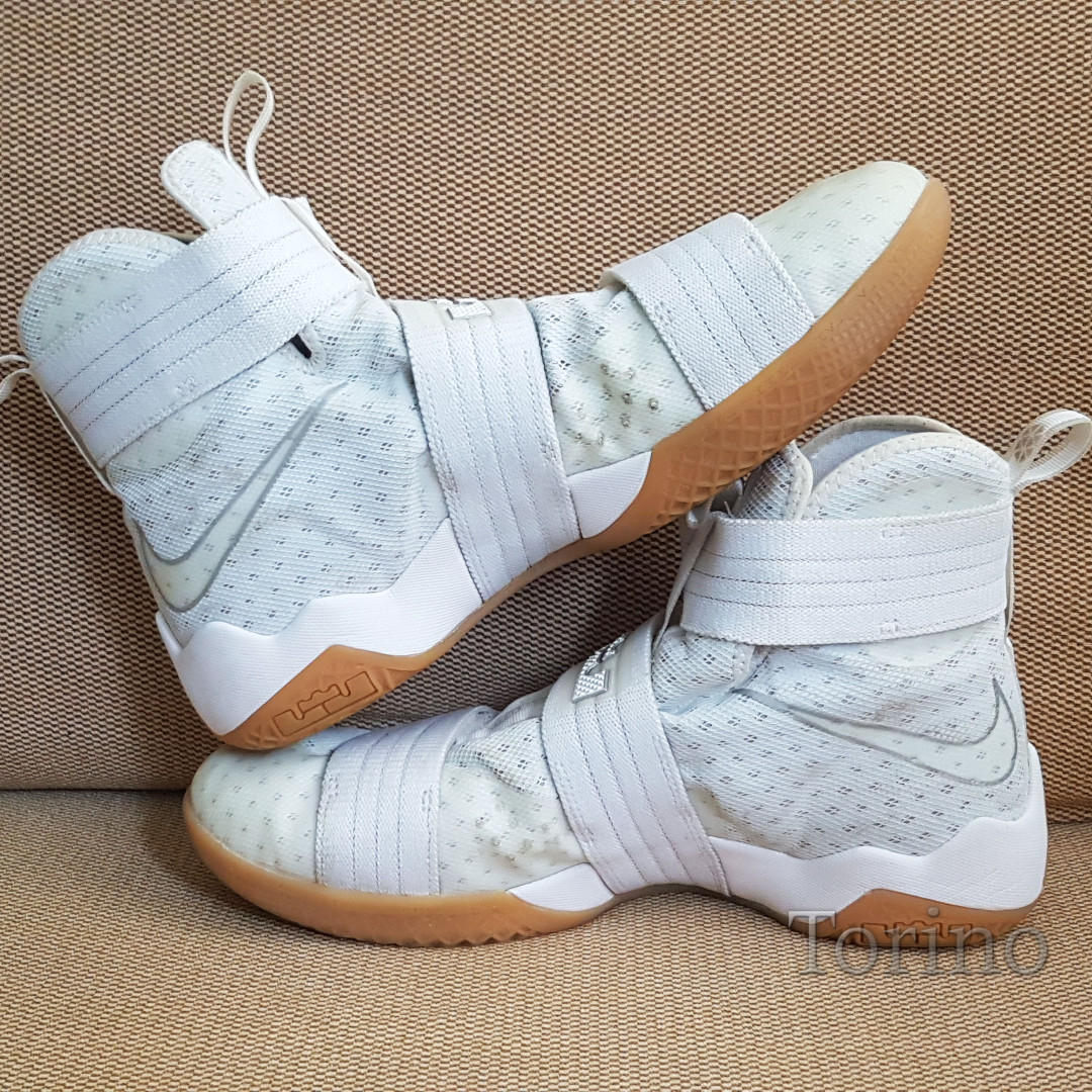 Lebron soldier 10 white gum discount