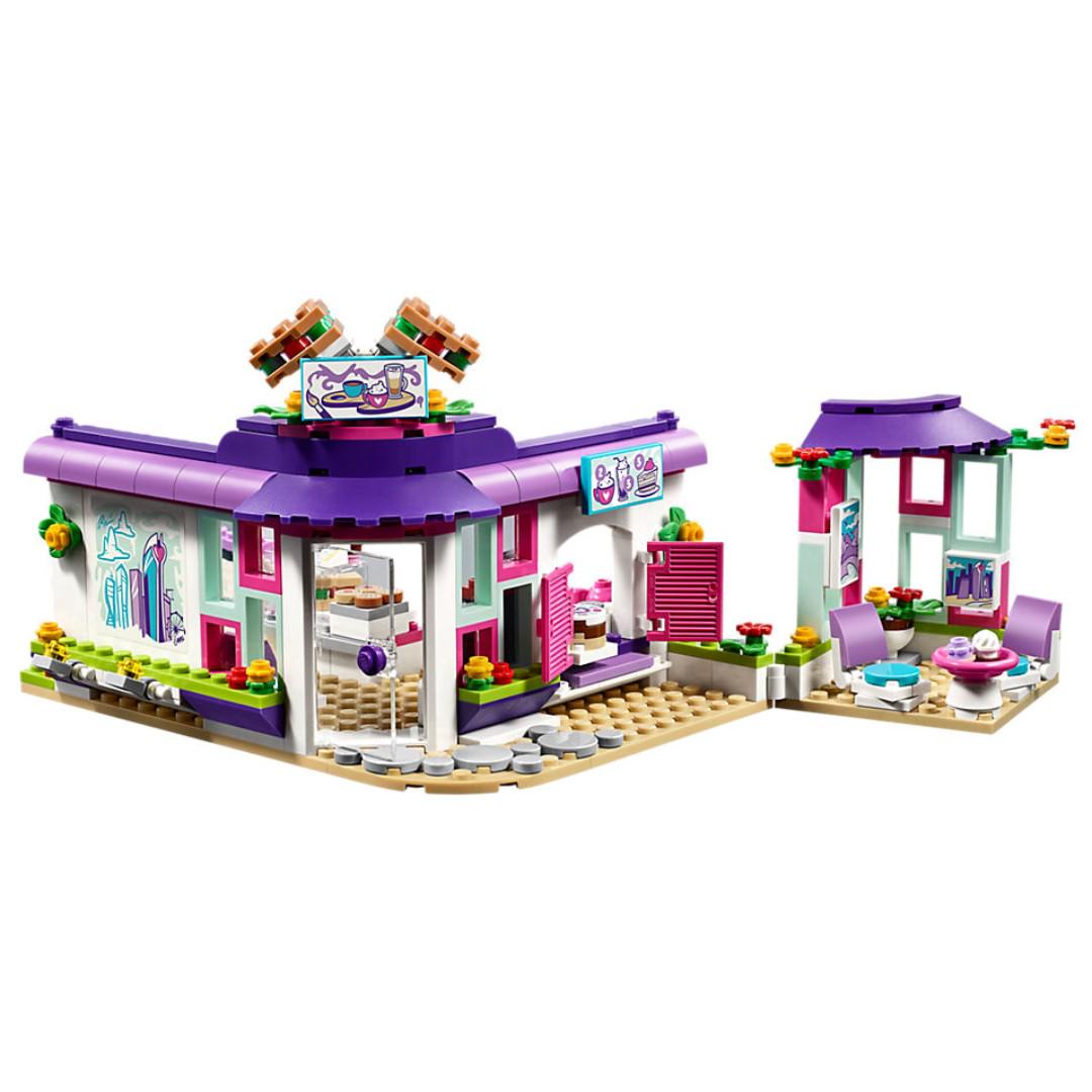 lego friends emma's art cafe 41336