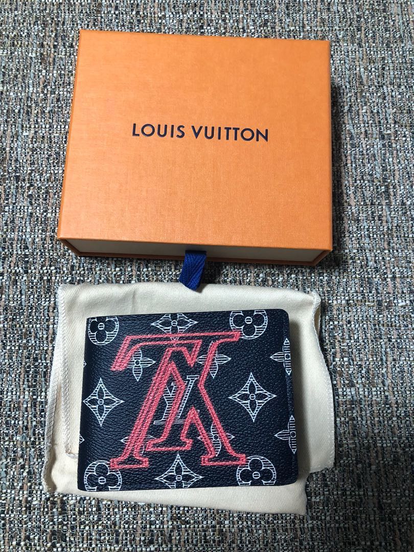 Louis Vuitton Upside Down Monogram Wallet, Luxury, Bags & Wallets
