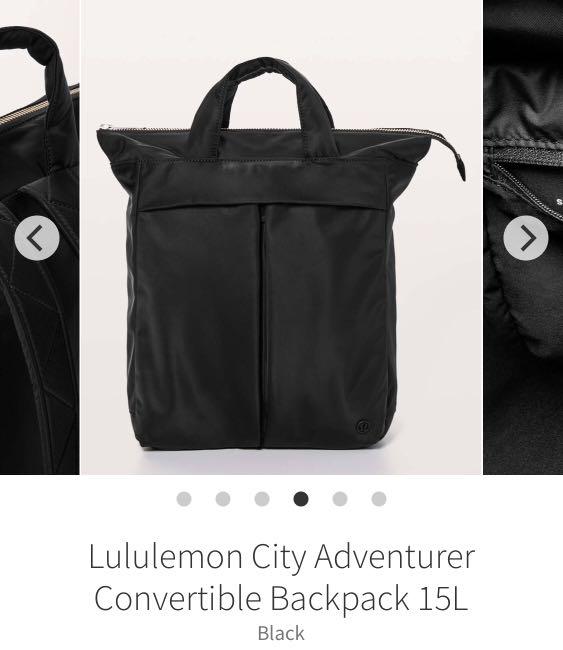 lululemon convertible bag