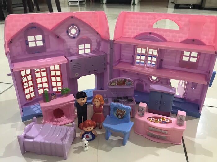 Mainan Rumah Barbie Bayi Anak Mainan Baby Walker Di Carousell