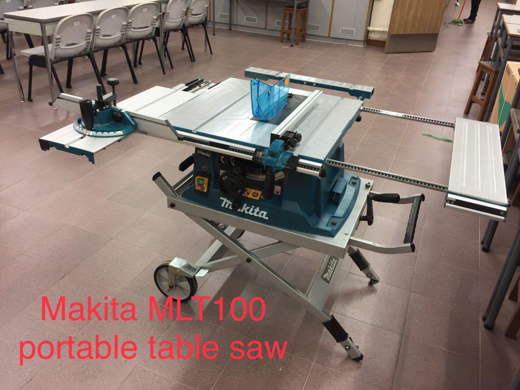 Makita Mlt 100 Portable Table Saw 活動台鋸 Home Furniture Home