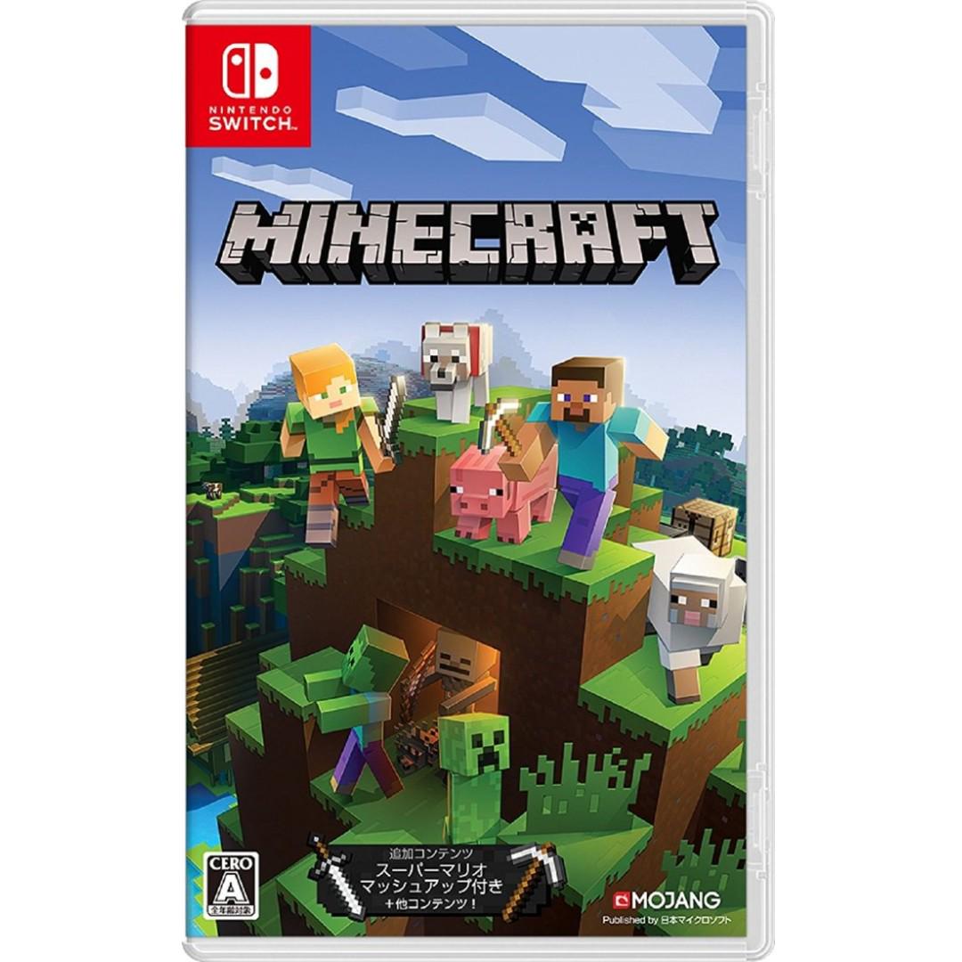 Minecraft Switch 遊戲機 遊戲機遊戲 Carousell