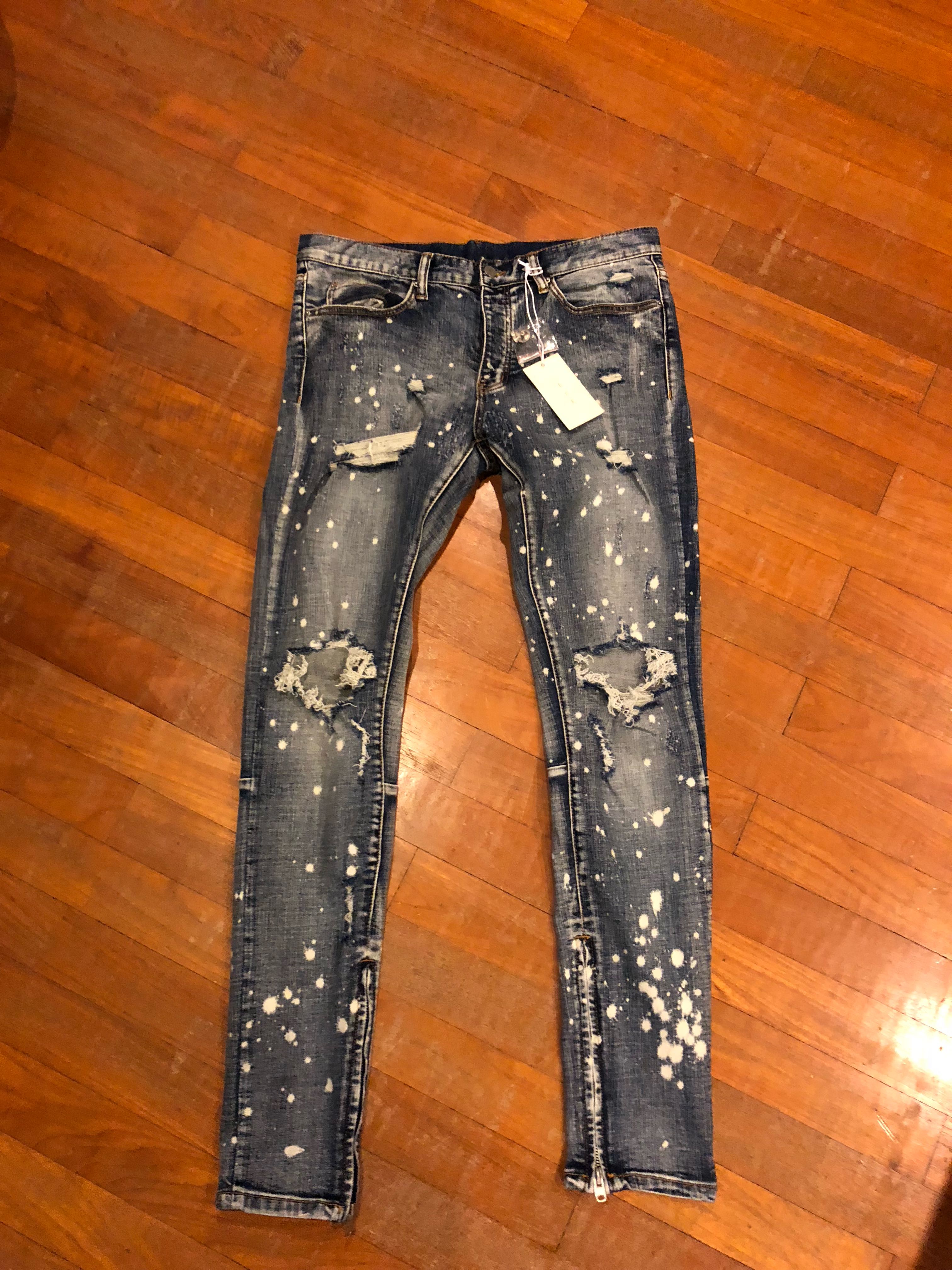 Mnml M1 Splash Stretch 34 Denim, Men's 