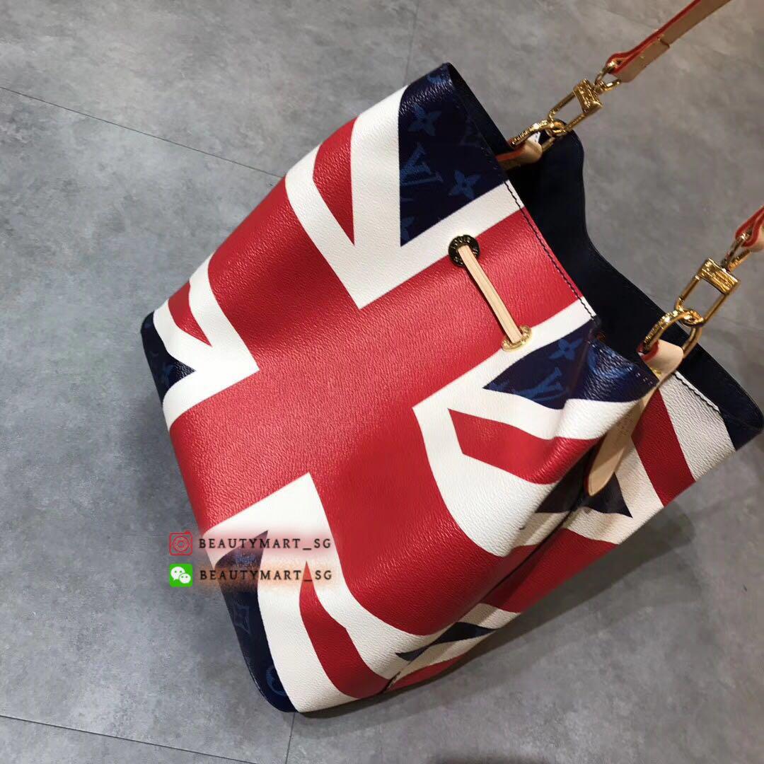 Lv neonoe Limited Union Jack Royals wedding Rush Sale!!, Luxury, Bags &  Wallets on Carousell