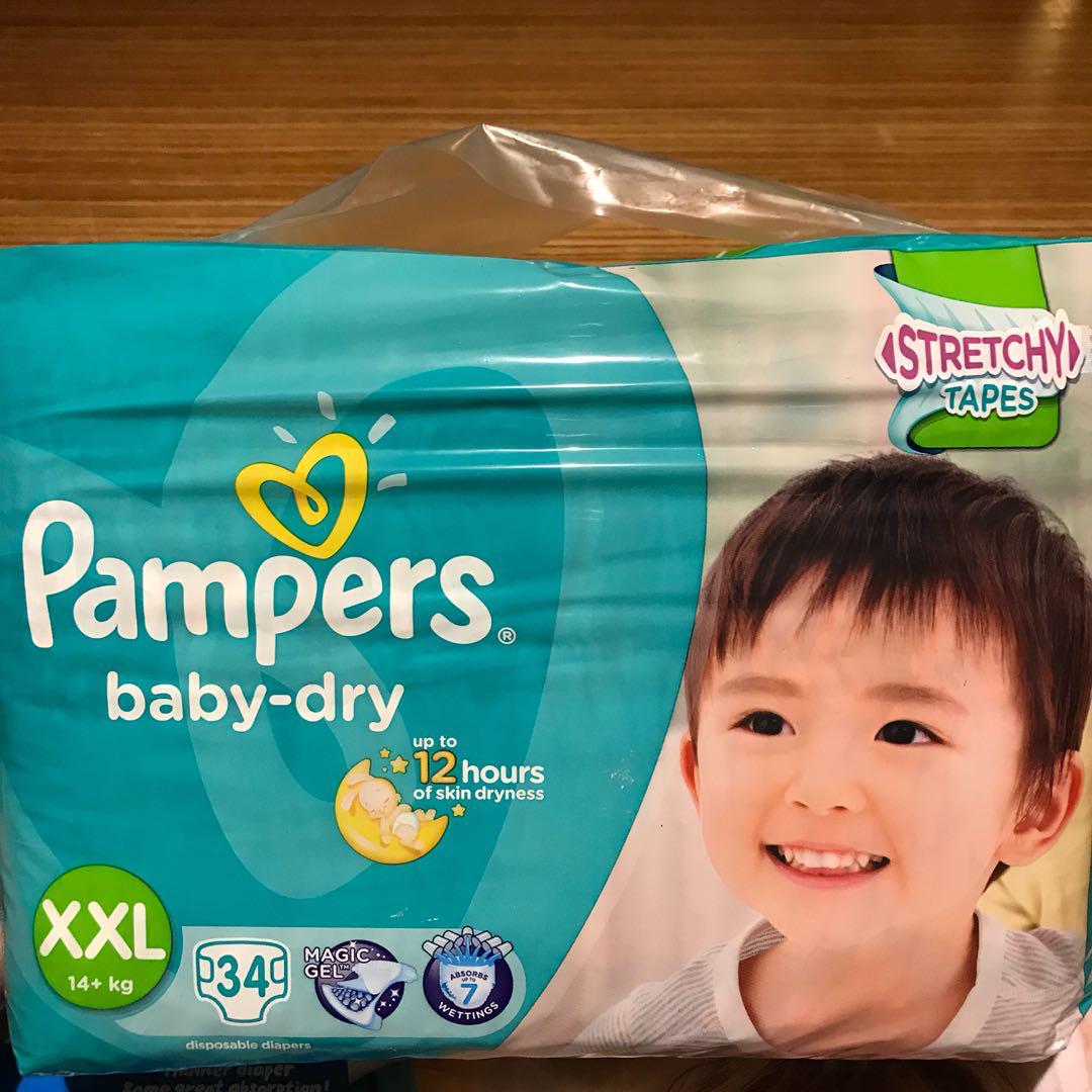 pampers size xxl
