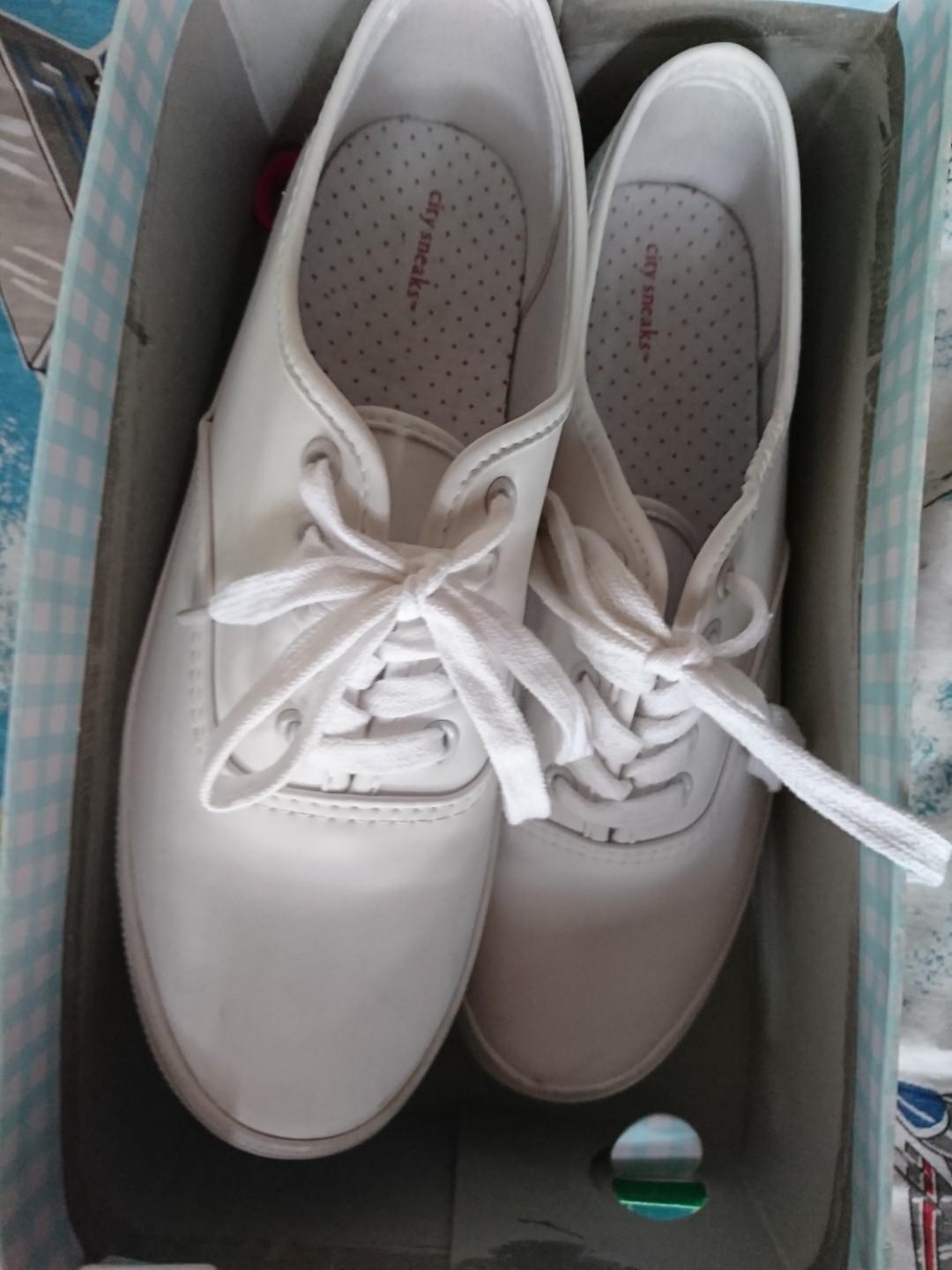 Payless white sneakers size 8, Women's 