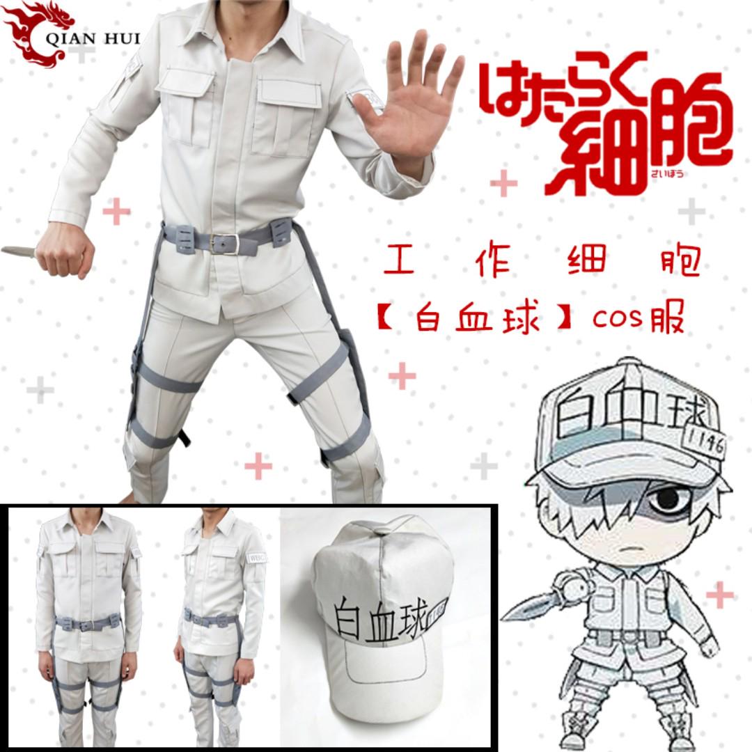 Get Wallpaper Po Cells At Work Hataraku Saibou White Blood Cell Cosplay For Android