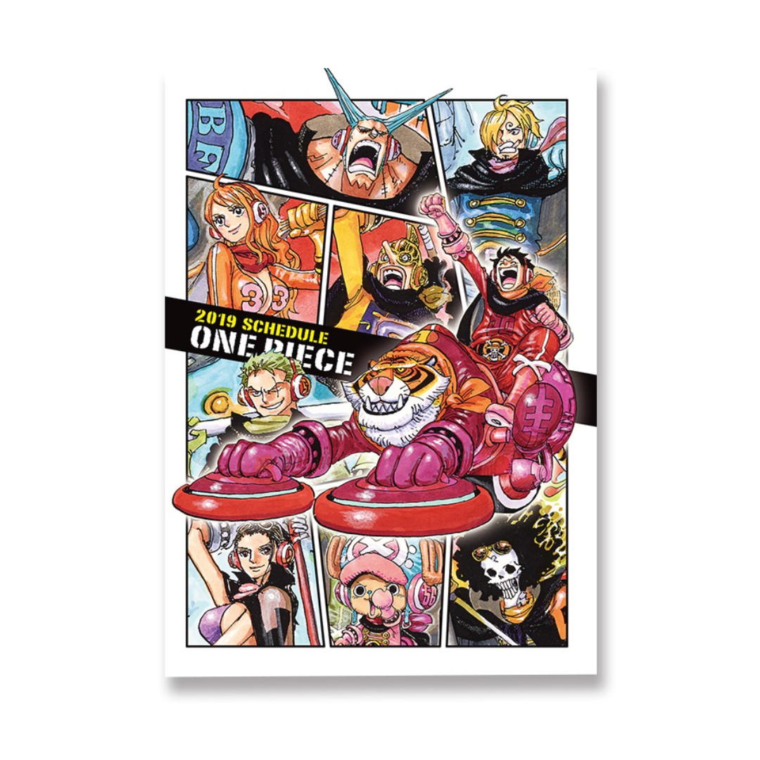 Po Jump Character Store Japan One Piece Schedule Book 2019