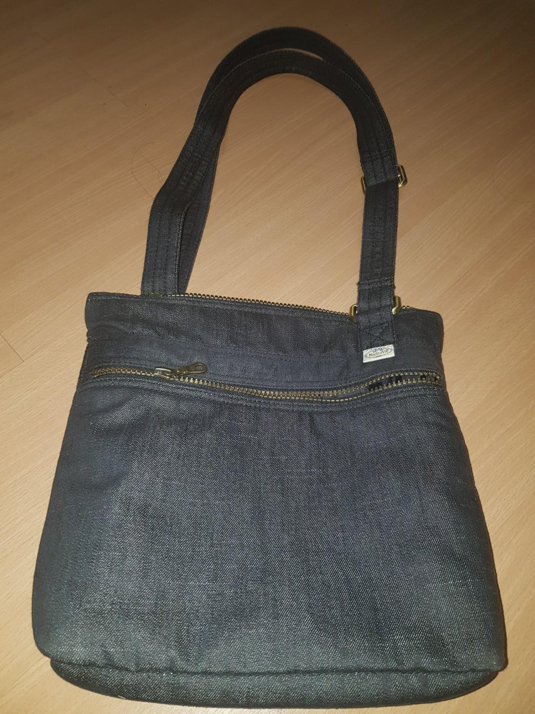 naraya denim sling bag