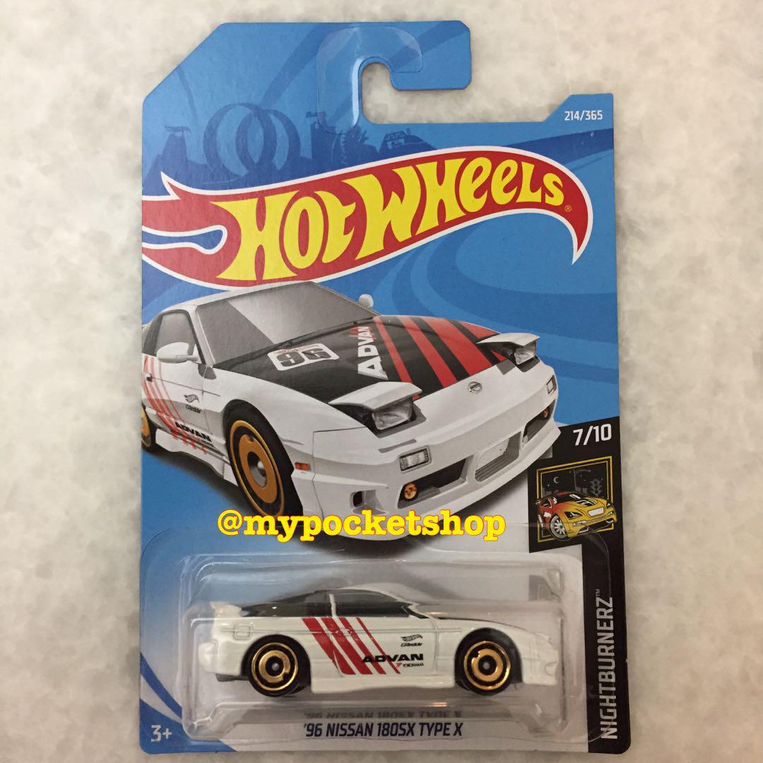 hot wheels nissan 180sx advan