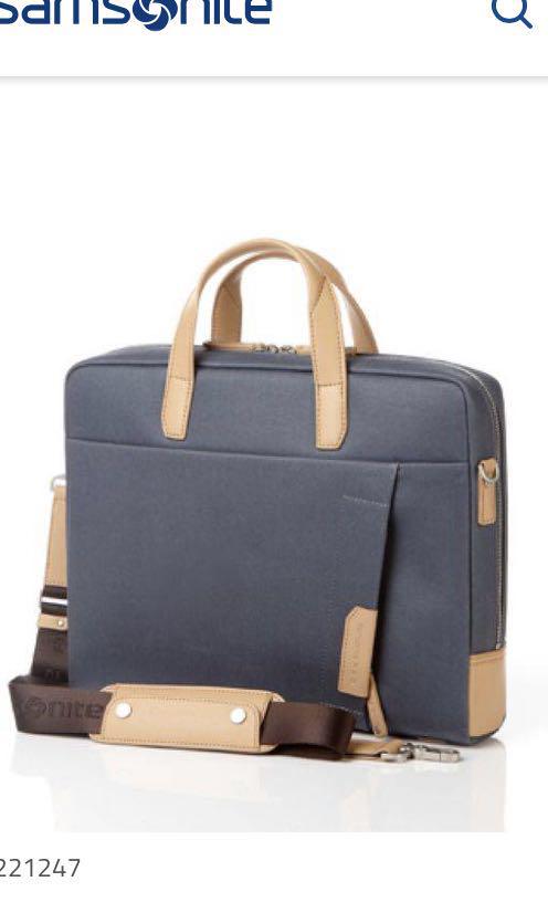 samsonite red brillo briefcase