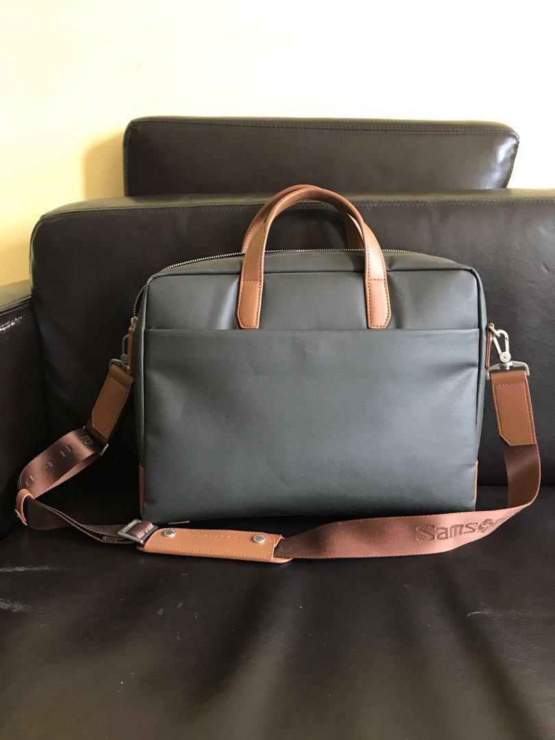 samsonite red brillo briefcase