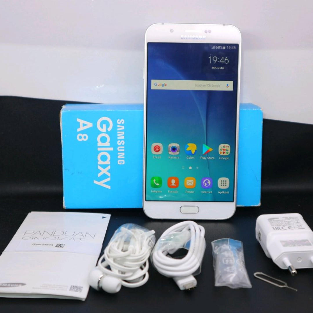 Samsung Galaxy A 8 2015 Duos 4g 32gb Mulus Banget Fullset Ori Sein Telepon Seluler Tablet Di Carousell