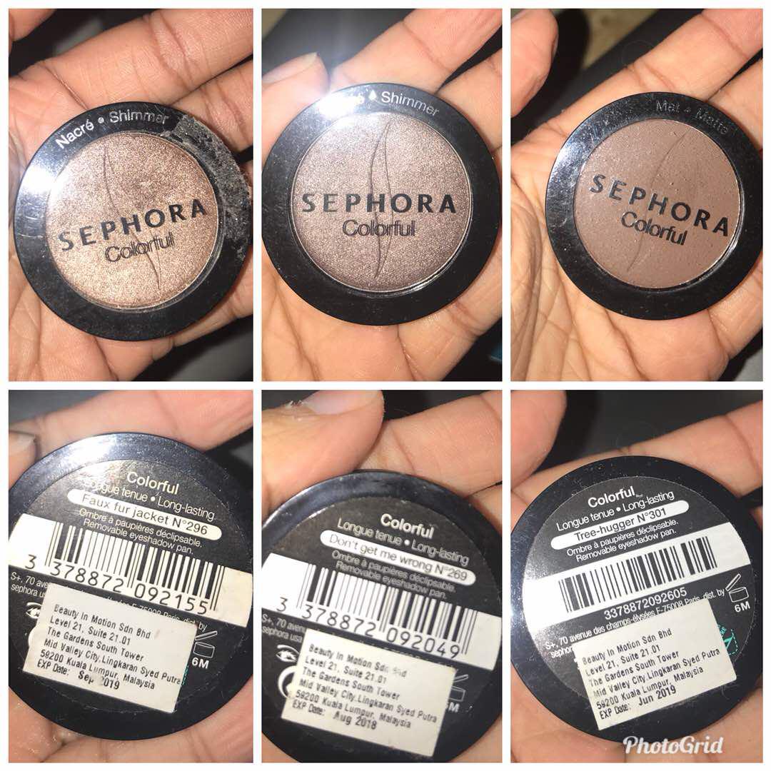 Sephora Mini Eyeshadow Health Beauty Makeup On Carousell