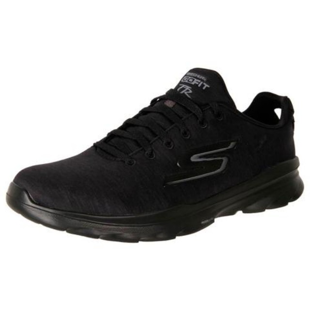 sketchers all black