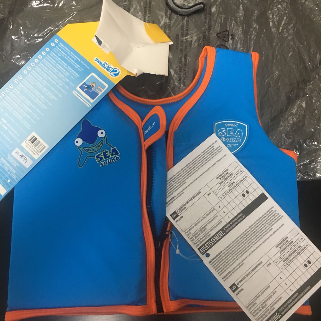 Speedo Life Jacket/ Life Vest, Babies & Kids, Babies & Kids Fashion on