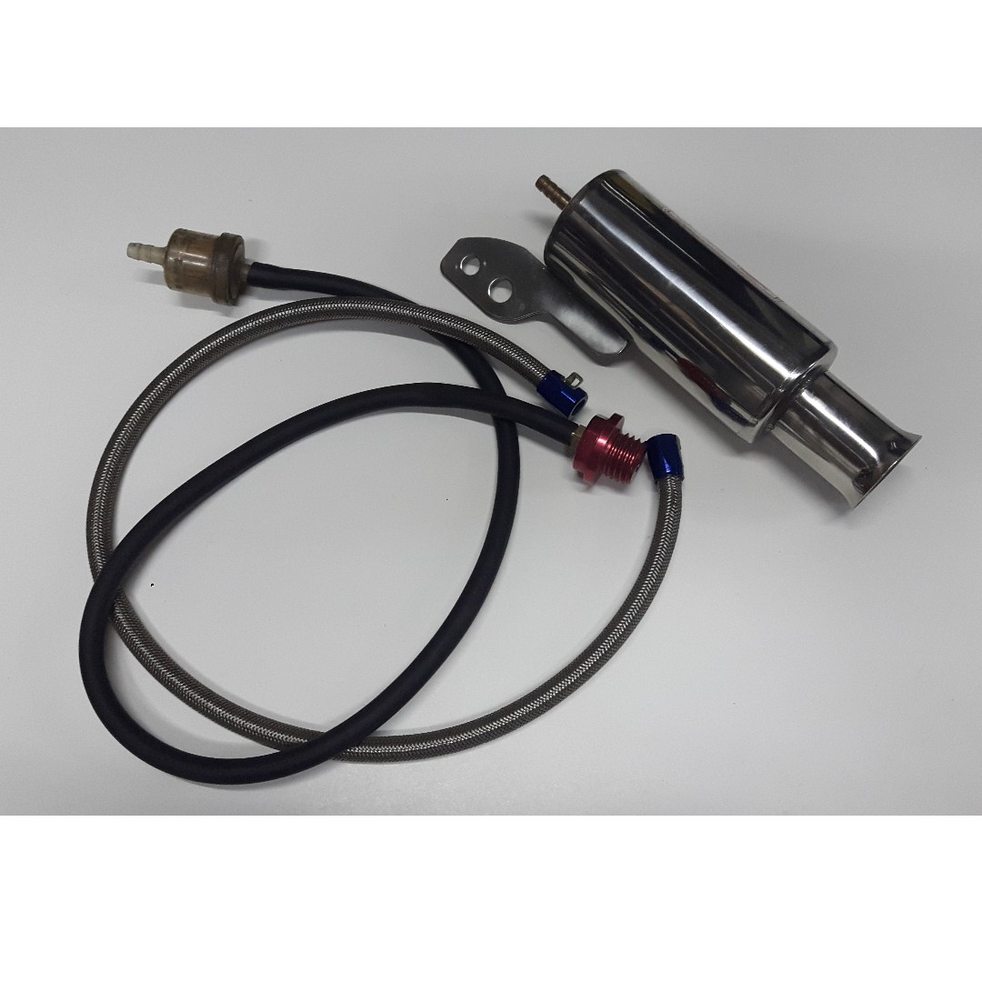 Stainless Steel Crankcase Breather Kits for Honda & Yamaha, Motorcycles