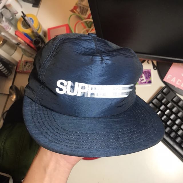 Supreme Motion Logo Cap Men s Fashion Watches Accessories