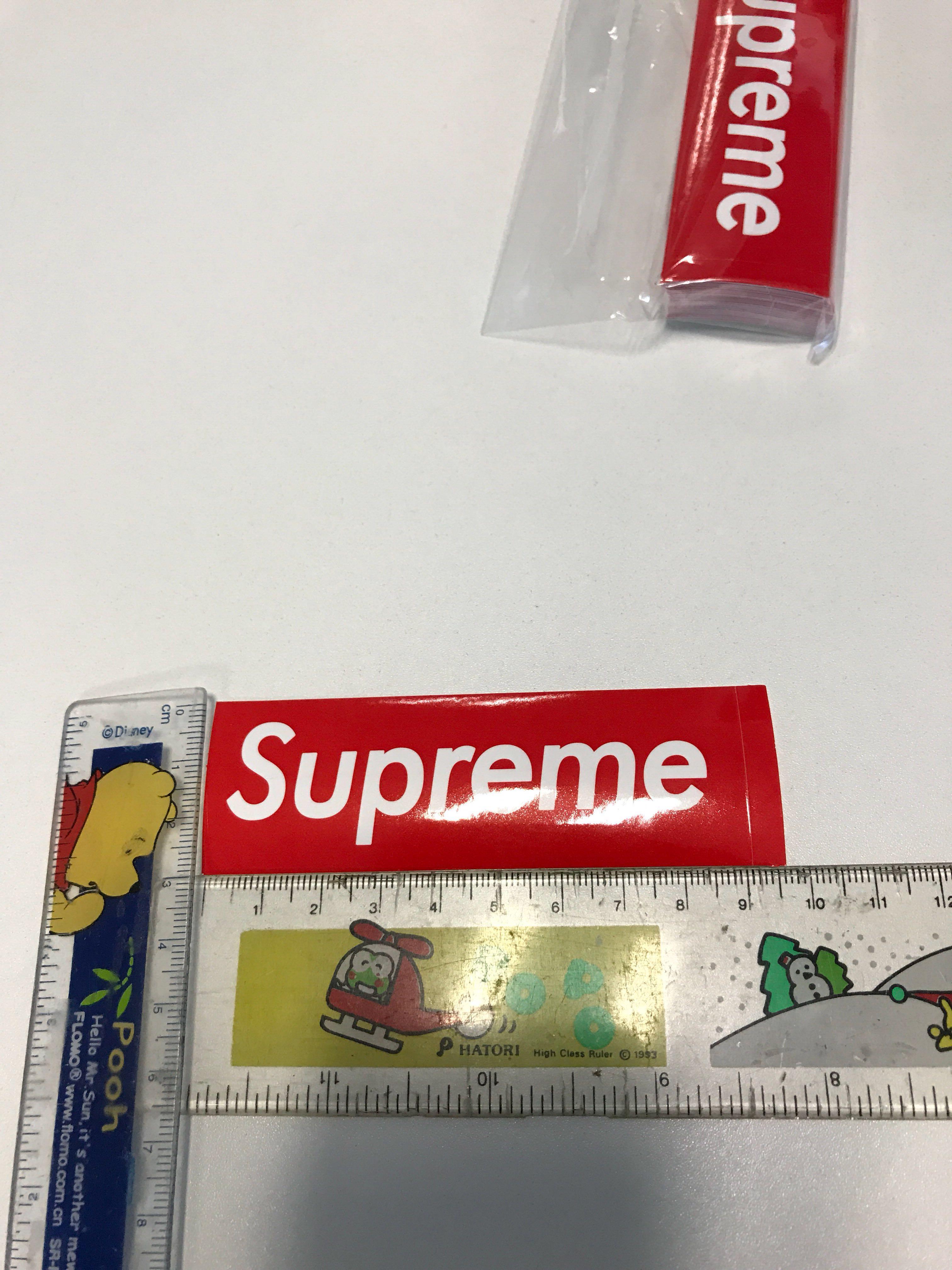 Supreme Sticker small and large Everything Else on Carousell