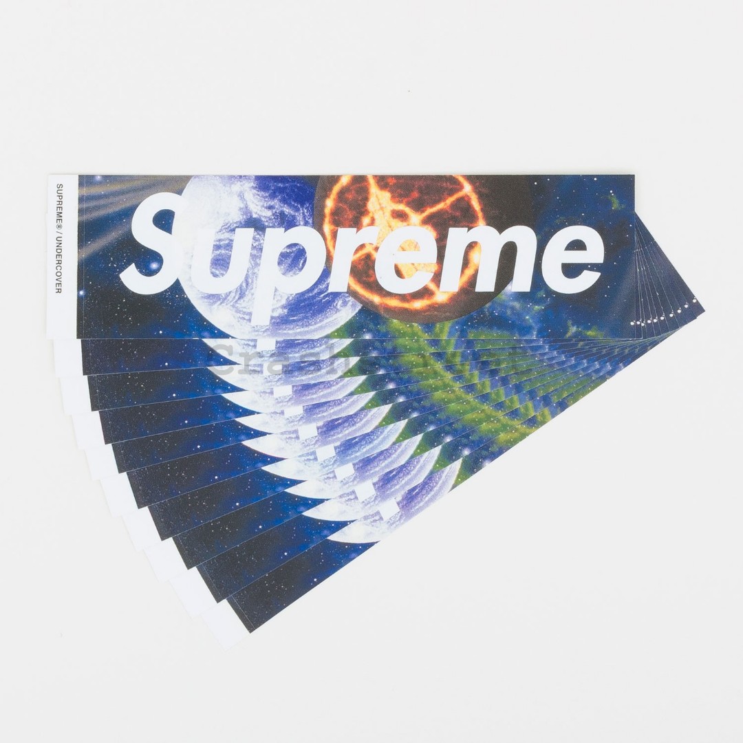 Supreme undercover box logo sticker best sale