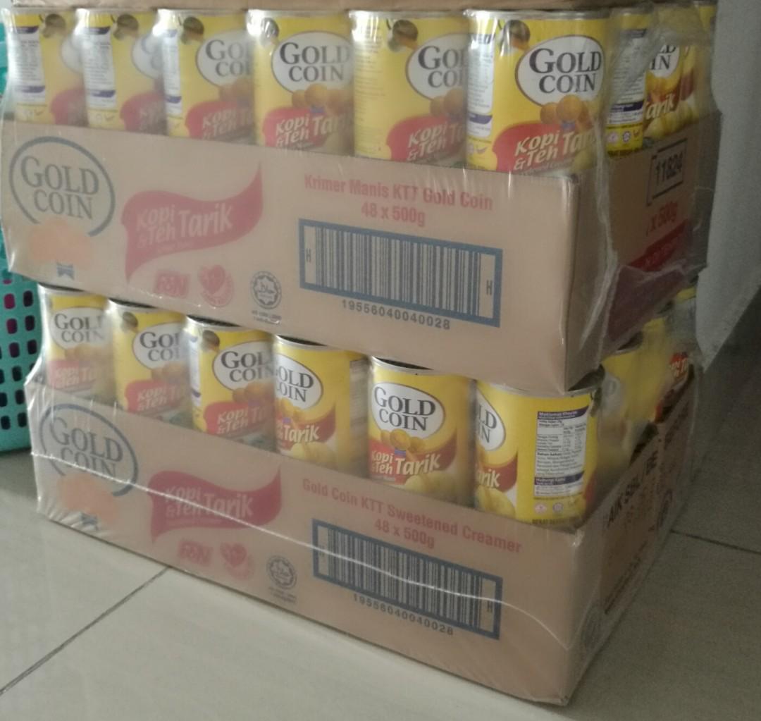 Harga Borong - Susu Goldcoin pekat manis 48 tin, Food & Drinks