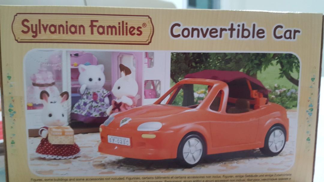 sylvanian families convertible car