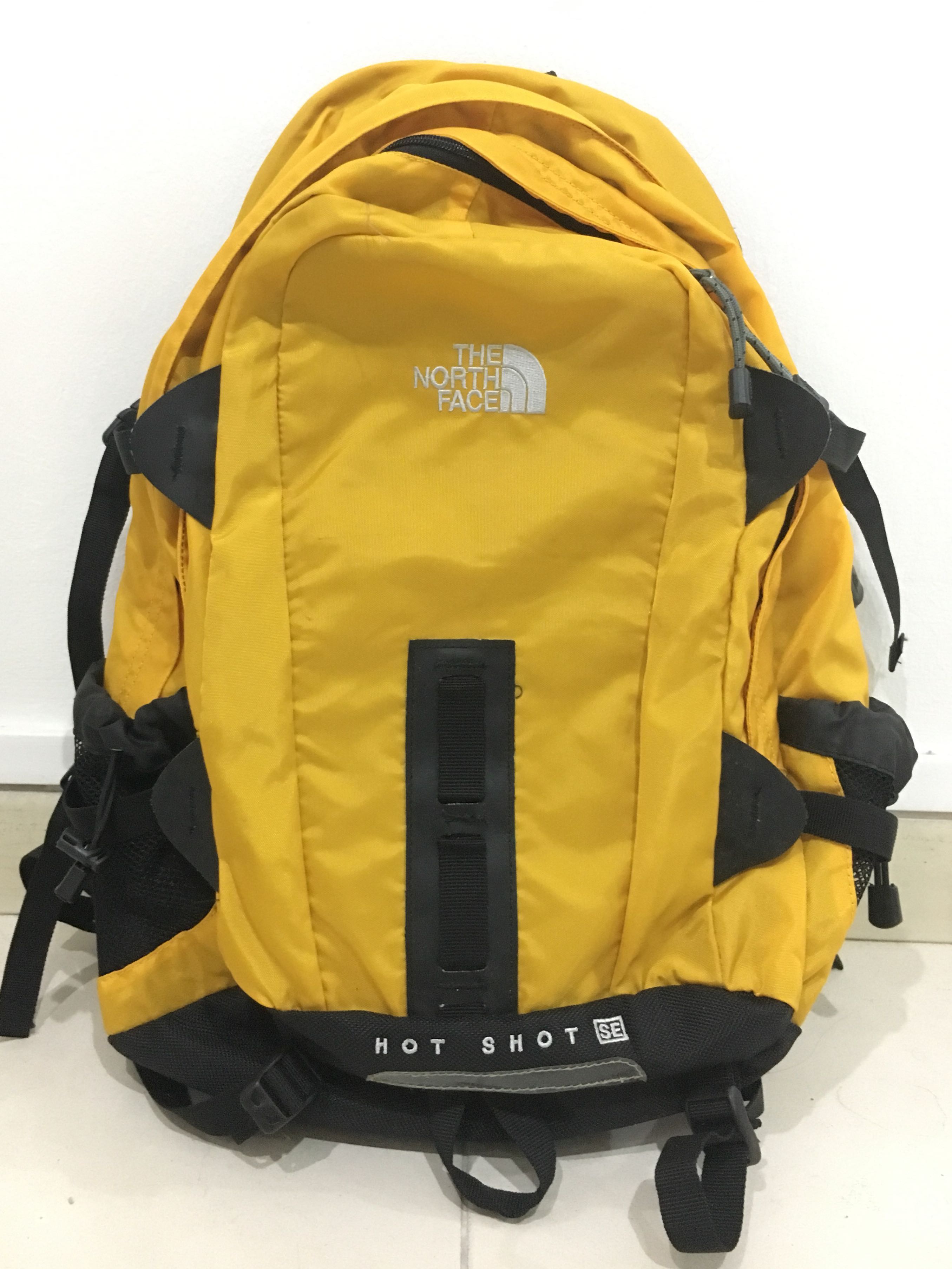 The North Face Backpack Hot Shot Men S Fashion Bags Wallets Briefcases On Carousell