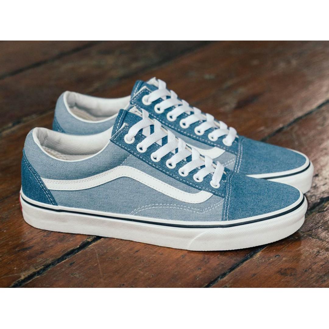 denim vans old skool