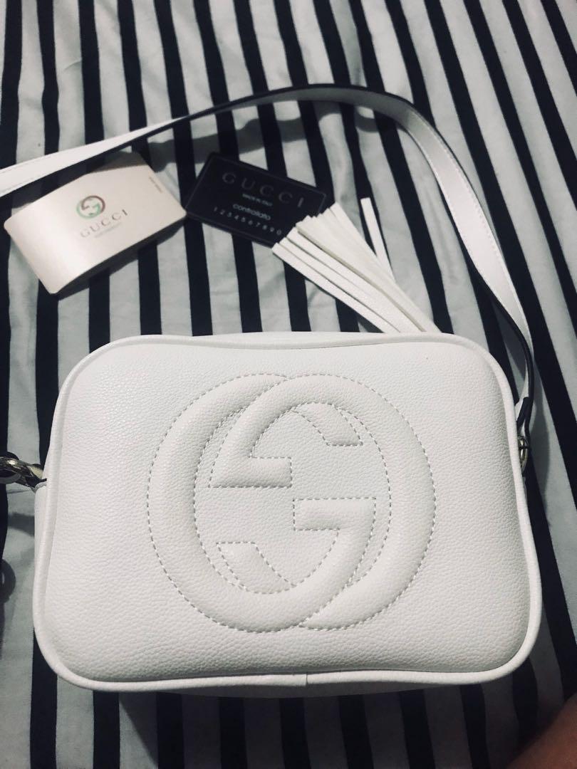 gucci soho bag white