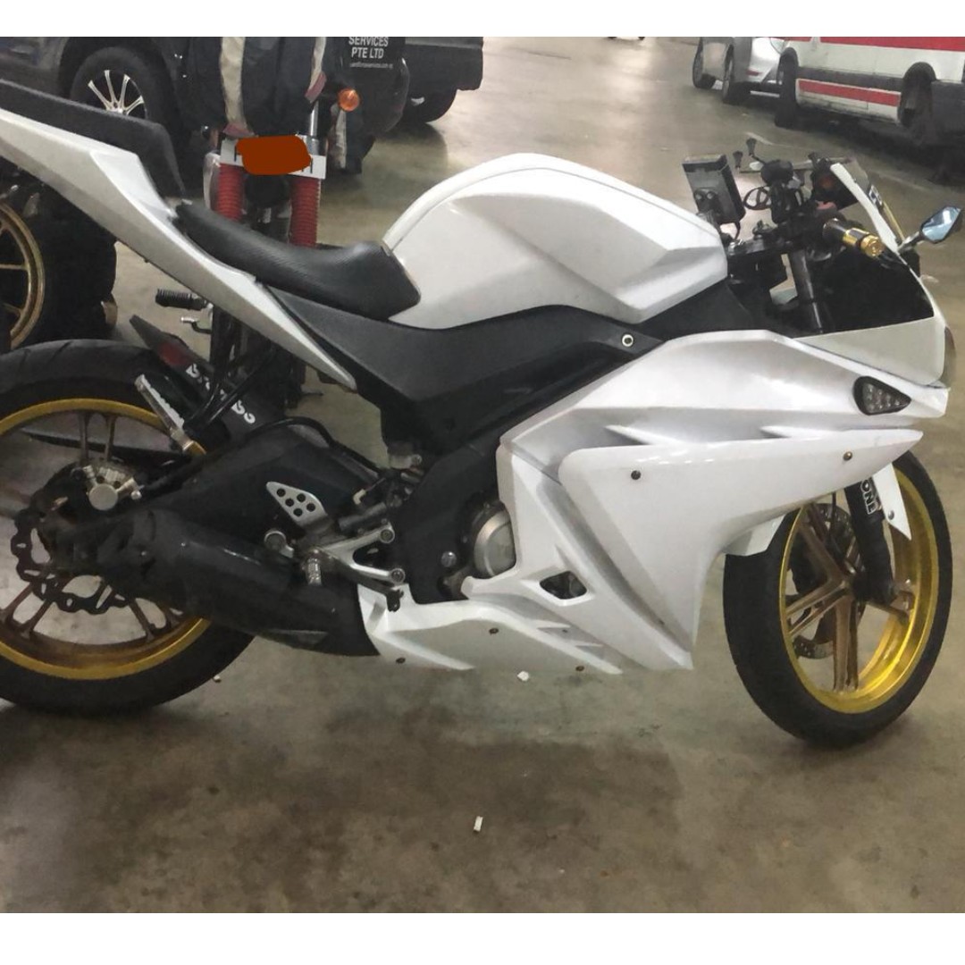Yzf r125 deals custom fairings