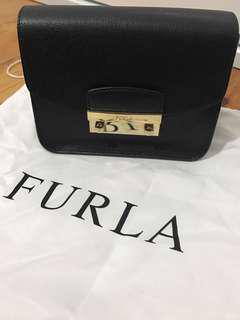 Furla Metropolis Small Black Bag