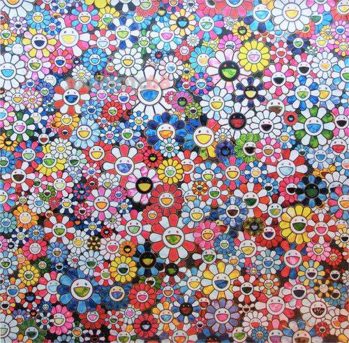 村上隆花花骷髏版畫板畫Art Print Takashi Murakami Flowerball 