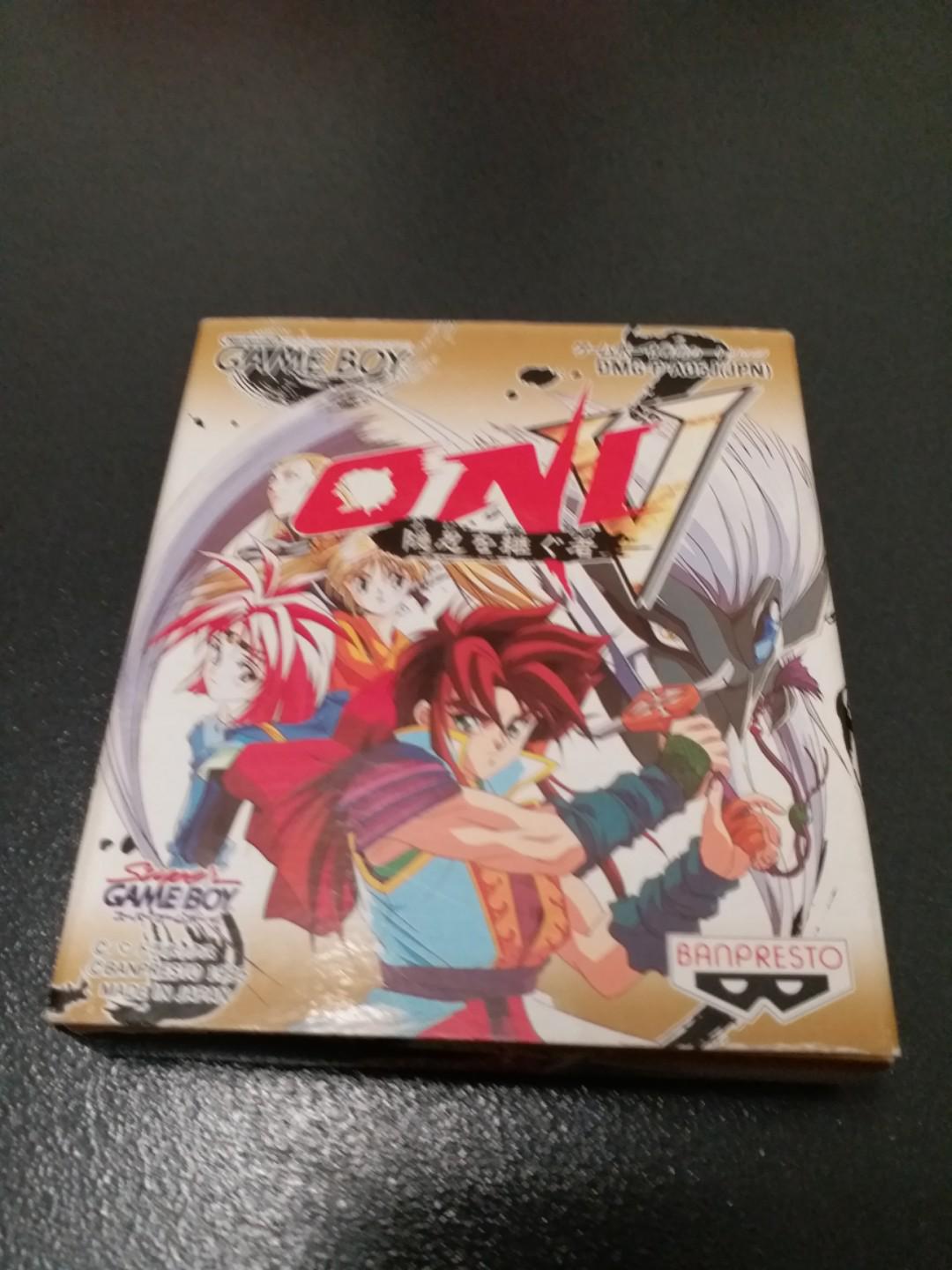 蝕本最後清貨絕版二手初日正版 任天堂nintendo Game Boy Gameboy Color Gbc 紅白機rpg 名作oni V Innin No Tsugumono 收藏品 遊戲機 遊戲機遊戲on Carousell
