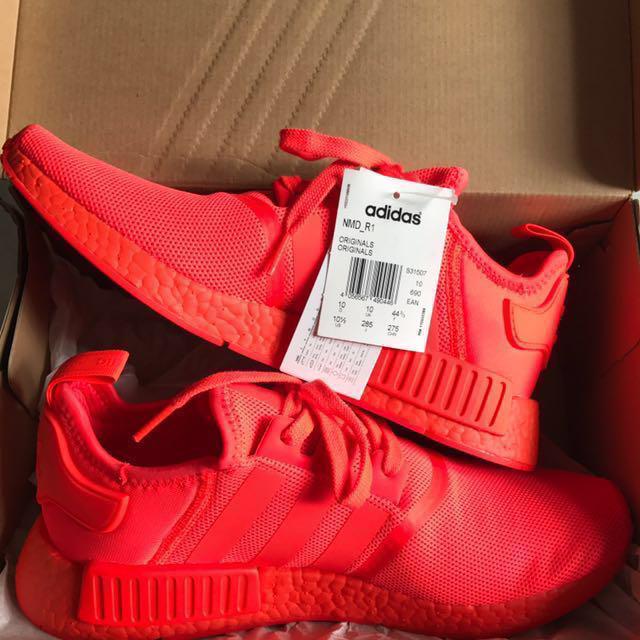 Adidas NMD R1 Triple Red US 10.5 UK 10 brand new 100% Authentic