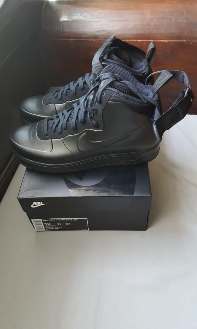 Air force 1 foamposite cup liquid black sales