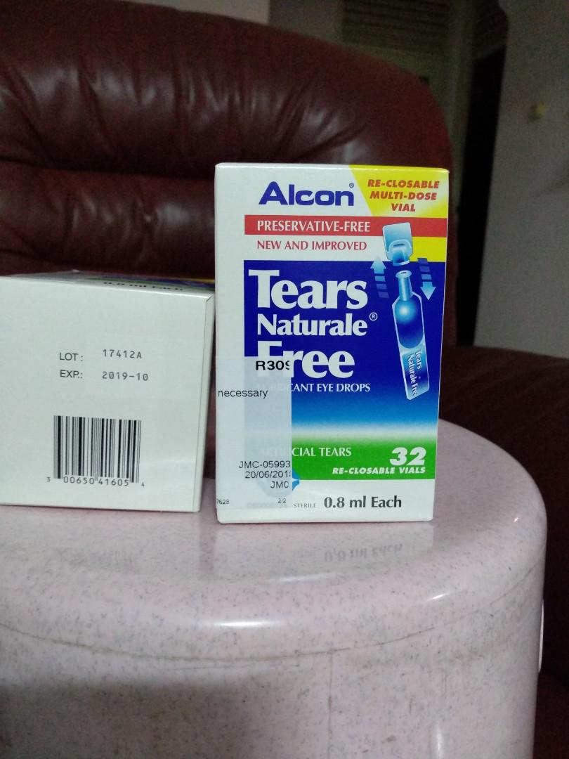 Alcon Tears Naturale Free Lubricant Eye Drops Health Beauty Face Skin Care On Carousell
