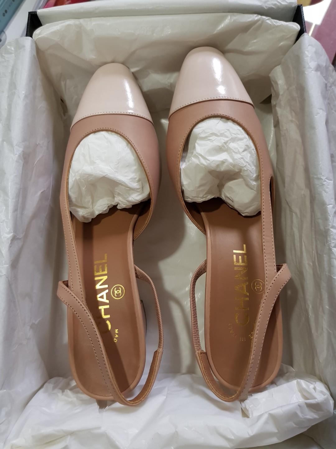 chanel slingbacks sizing