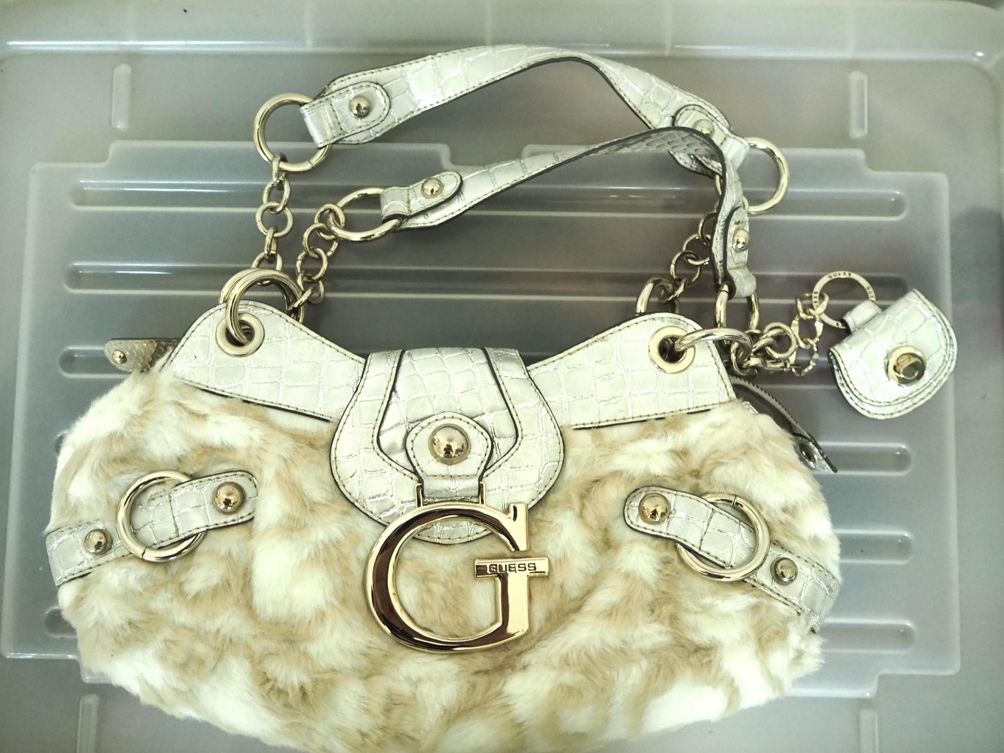 Guess discount fur bag