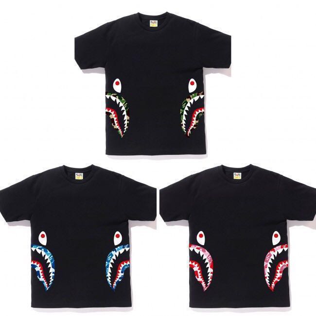 abc side shark tee