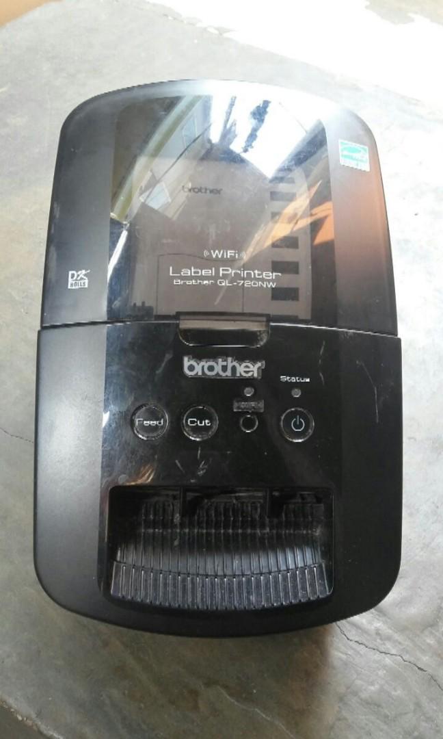 Barcode Label Printer Brother Ql 720 Nw Ql 720 Nw Maker Label - Brother barcode label printer
