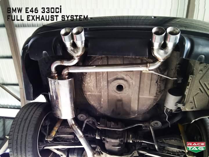 BMW E46 330CI CUSTOM MADE FULL EXHAUST SYSTEM, Auto Accessories on 
