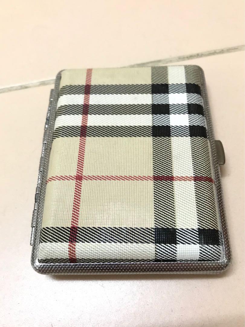 Burberry deals cigarette case
