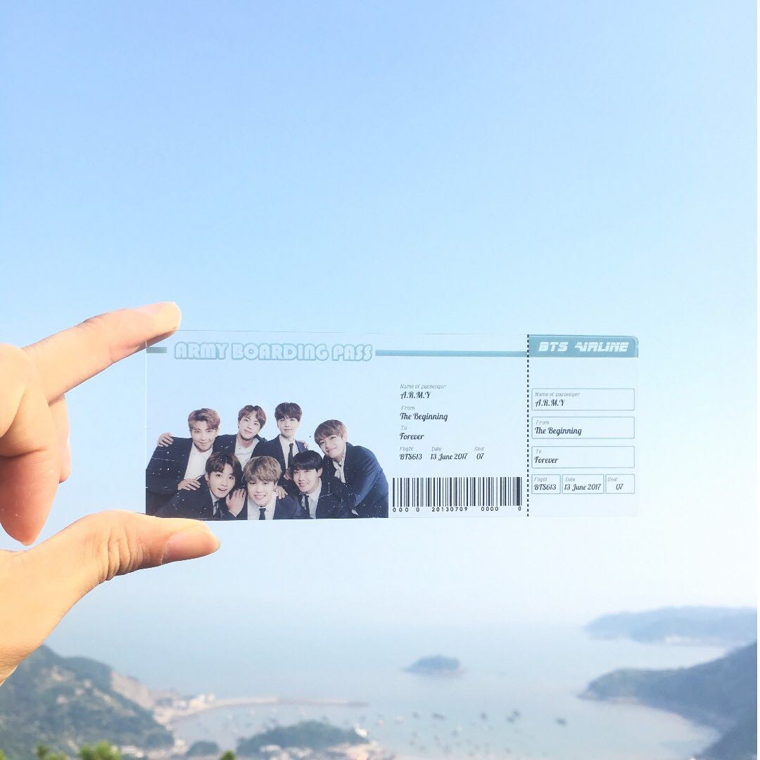 Customisable Transparent Photocards Pc Boarding Passes