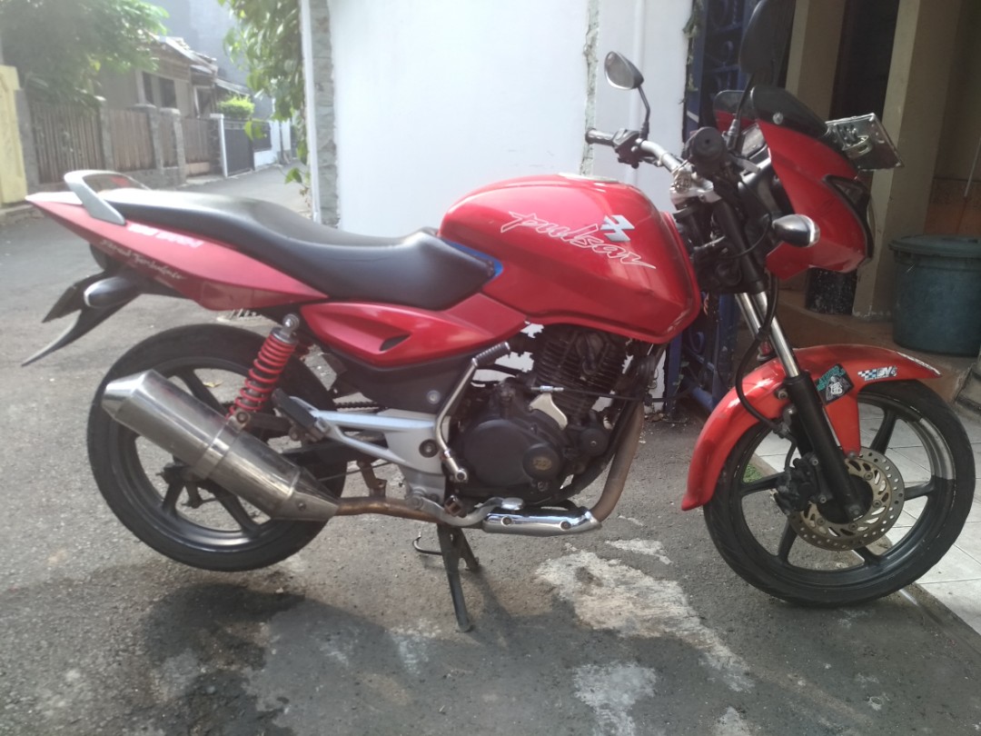 Dijual Bajaj Pulsar 180cc Dtsi Wrna Merah Murmer