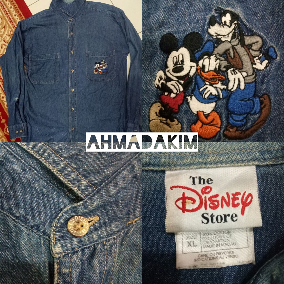 disney jean shirt